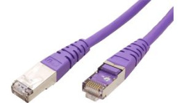 21.15.1330, Patchcord Cat 6 S/FTP 500 mm Purple, Roline