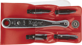 XL75V, Держатель наконечника храпового механизма с 4 наконечниками, Xcelite