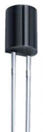 PD438B, Точечный фотодиод; THT; 940нм; 5нА; закругленные; плоская; черная, Everlight