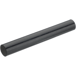 PA 6 BLACK 1000X50, Polyamide (nylon) solid bar 1000 x 50 mm, Amsler & Frey