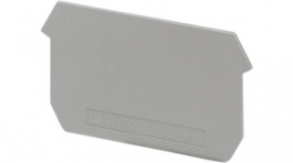2775113, D-UDK 4 End plate, Grey, Phoenix Contact