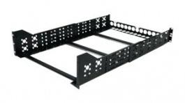 UNIRAILS3U, Server Rack Rails, Depth-Adjustable, Steel, 420mm, Black, StarTech