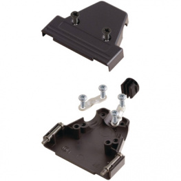 MHTRI-25-P-K, D-Sub plastic hood Poles 25, MH Connectors