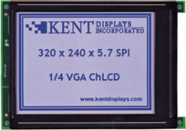 15.574.130.050.167, ChLC дисплей бело-синий 320 x 240 Pixel, Kent