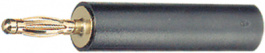 A2/4, Штекер адаптера ø 2 mm ø 4 mm черный, Staubli (former Multi-Contact )