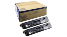 TN900BKTWIN, Toner Cartridge, 6000 Sheets, Black, Brother