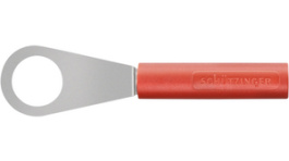 LB 4-RKS Sn / 8.4 / RT, Laboratory socket diam. 4 mm Red, Schutzinger