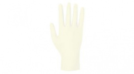 RND 600-00265 [100 шт], Powder Free Disposable Latex Gloves, White, Medium, Pack of 100 pieces, RND Lab