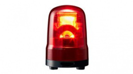 SKH-M1JB-R, Signal Beacon, Red, Pole Mount/Wall Mount, 24V, 100mm, 88dB, IP23, PATLITE