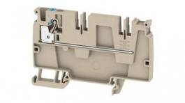 2428960000, Terminal Block, Push-In, 1 Poles, 32A, 4mm2, Dark Beige, Weidmuller