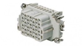 1651180000, Insert, Size 4, 42 Poles, Crimp, 250V, 10A, Weidmuller