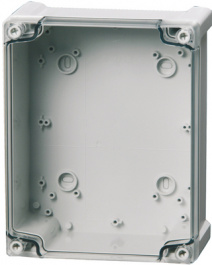 TA 241911T enclosure, Корпус: универсальный; Х:191мм; Y:240мм; Z:107мм; TEMPO; ABS; серый, Fibox