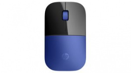 V0L81AA#ABB, Wireless Mouse Z3700 2.4 GHz/USB Nano Receptor 1200dpi Black / Blue, HP