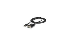 ICUSB232FTN, USB to Null Modem Serial DCE Adapter with FTDI and COM Retention, USB-A - DB9, 1.7m, StarTech.com