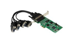 PEX4S232485, PCI Express PCIe Serial Combo Card, 2x DB9, PCI-E x1, StarTech.com