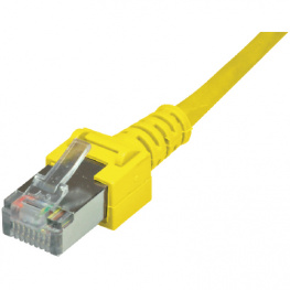 652103, Patch cable CAT5 S/UTP 0.5 m Yellow, Datwyler Cables