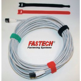 E1-2-131-B10 [10 шт], Hook-and-loop cable ties blue 200 mm x13 mm PU=10 ST, Fastech