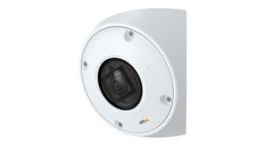 01767-001, Corner Indoor or Outdoor Camera, Fixed Dome, 1/2.5 CMOS, 125°, 2304 x 1728, Whit, AXIS