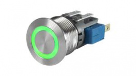 3-102-623, Переключатель: антивандальный; Пол: 2; SPDT; 10A/250ВAC; ON-(ON), Schurter