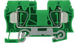 1746770000, earth terminal, tension clamp, 2 poles, 1.2ka, 10mm2, Weidmuller