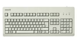 G80-3000LXCEU-0, Keyboard, G80, US English with €, QWERTY, USB / PS/2, Cable, Cherry