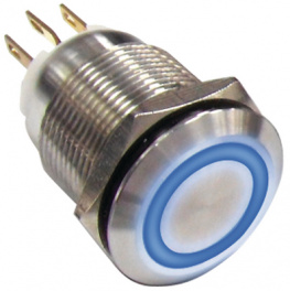 AV02L-B22-M3-FR-Y-LO-24V, Push-button Switch yellow, Taiway