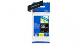 TZE-M365, P-touch Tape, Film, 36mm x 8m, Black, Brother