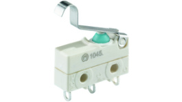 1045.7502, Micro switch 6 A Simulated roller lever N/A 1 change-over (CO), Marquardt