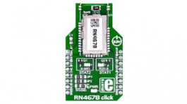 MIKROE-2545, RN4678 Click Bluetooth Communications Module 3.3V, MikroElektronika