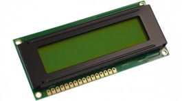 DEM 16220 SYH-PY, Дисплей: LCD; алфавитно-цифровой; STN Positive; 16x2; LED; PIN:16, Display Elektronik