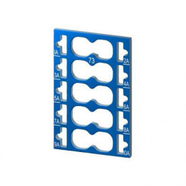 6ES7193-6CP73-2AA0, ET200SP Colour Coding Plate blue, Siemens