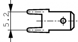 61-1560-11/0031, Faston-Tab Brass, Osterrath