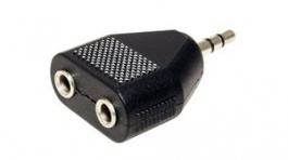 11.99.4440, Audio Adapter, Straight, 3.5 mm Plug - 2x 3.5 mm Socket, Value