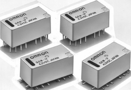 G6W1P12DC, Реле электромеханическое - Применение: СВЧ; Тип: 1C; U упр: 12 VDC; P упр: 280 мВт; I dc: 10 А; U dc: 30 В, Omron