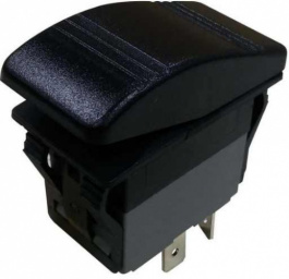 RND 210-00528, Rocker Switch, SPDT, On-Off-On, RND Components