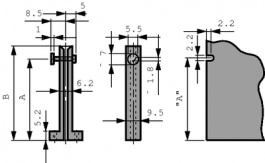 MSVL50, Guide track 50 mm, Fischer Elektronik