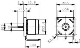 VD-1-43.10, DC motor, brushless + electrics, Ebmpapst