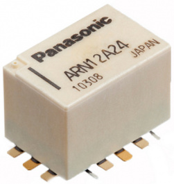ARN30A24, Signal relay 24 VDC 1800 Ohm 320 mW SMD, Panasonic