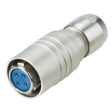 HR10-7P-4S(73) Разъем: круглый; вилка; HR10; "мама"; PIN: 4; push-pull; позолота; 2А