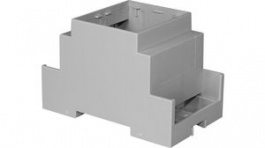 CNMB/3W/2, DIN Rail Module Box Size 3 Open Top Extended Walls Sides Open 53x90x58mm Light G, CamdenBoss