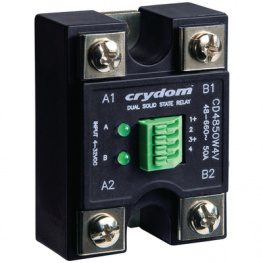 CD4850W4VR, Solid state relay dual phase 4...32 VDC 50 A, Sensata