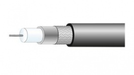 G 03130 HT-01 [100 м], Coaxial Cable PVC 5mm 75Ohm Copper Black 100m, Huber+Suhner