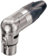 NC5FRX XLR cable socket 90° 5 XX/RX Soldering Connection Nickel - P