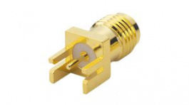 EMPCB.SMAFSTJ.B.HT, RF Connector, SMA, Brass, Socket, Straight, 50Ohm, Solder, Taoglas