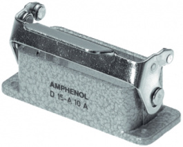 C146 10F025 000 2, Корпус: для разъемов heavy|mate; размер А16; защелка; прямой, Amphenol