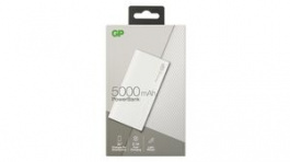 GP DIEM POWERBANK MARS WHITE 5000MAH, Powerbank GP Diem 5Ah White, GP Batteries