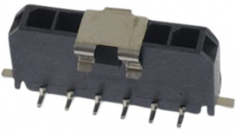 43650-0615, Pin header dual row SMD 3 mm Poles 1 x 6 Micro-Fit, Molex