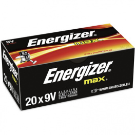 ENR MAX 522 DP 20 [20 шт], Primary battery 9 V 6LR61/9V PU=20p., Energizer