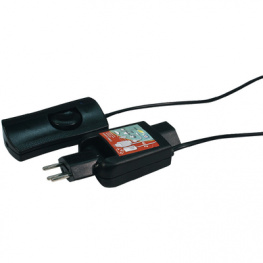 03S1605, Inline plug 3-in CH black, Steffen