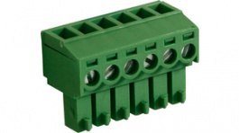 RND 205-00126, Female Connector Pitch 3.81 mm, 6 Poles, RND Connect